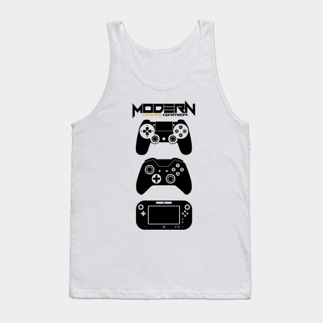 Modern Gamer Tank Top by AngoldArts